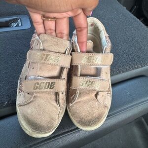 Kids Golden Goose Shoes with Velcro Straps